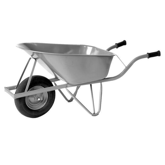 Trillebår 80L – helsveiset med luftgummihjul main product photo