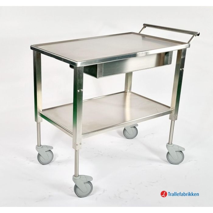 Rustfritt trillebord E – Elektrisk hev og senk main product photo