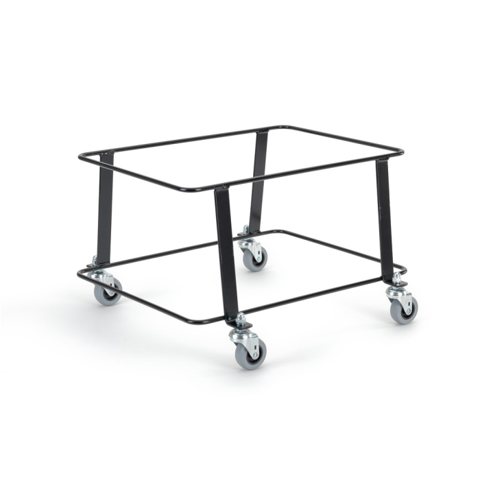 Svartlakkert stativ for handlekurver main product photo