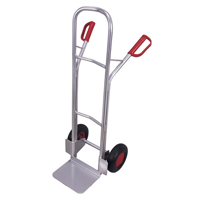 Sekketralle i aluminium | Høy rygg | 200 kg main product photo