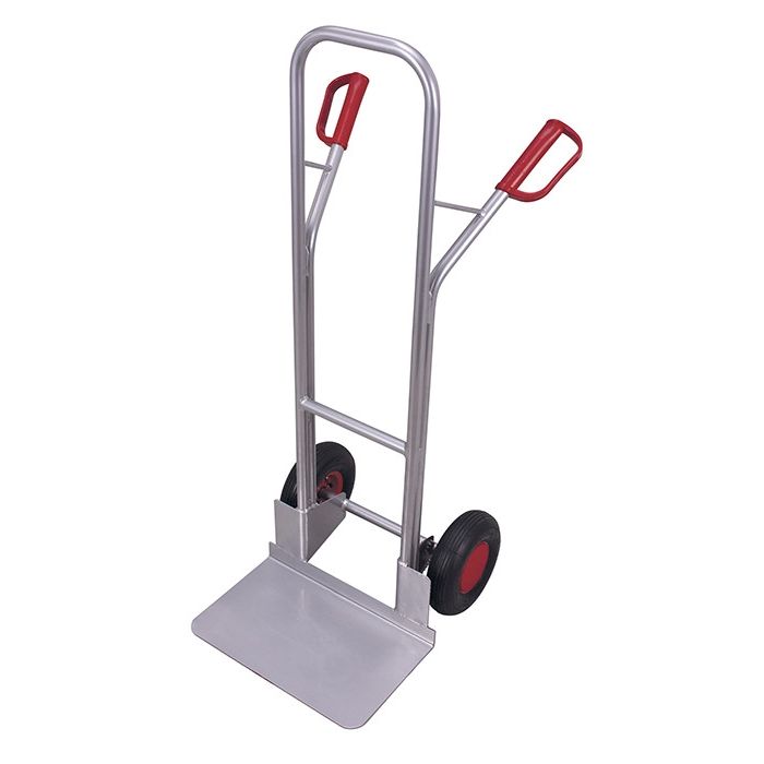 Sekketralle i aluminium – lett med stor lasteflate | 200 kg main product photo