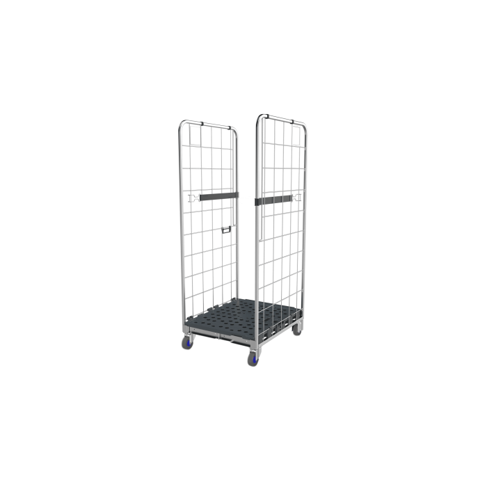 Flytte- og transportbur | Sammenleggbart | Med gummihjul main product photo