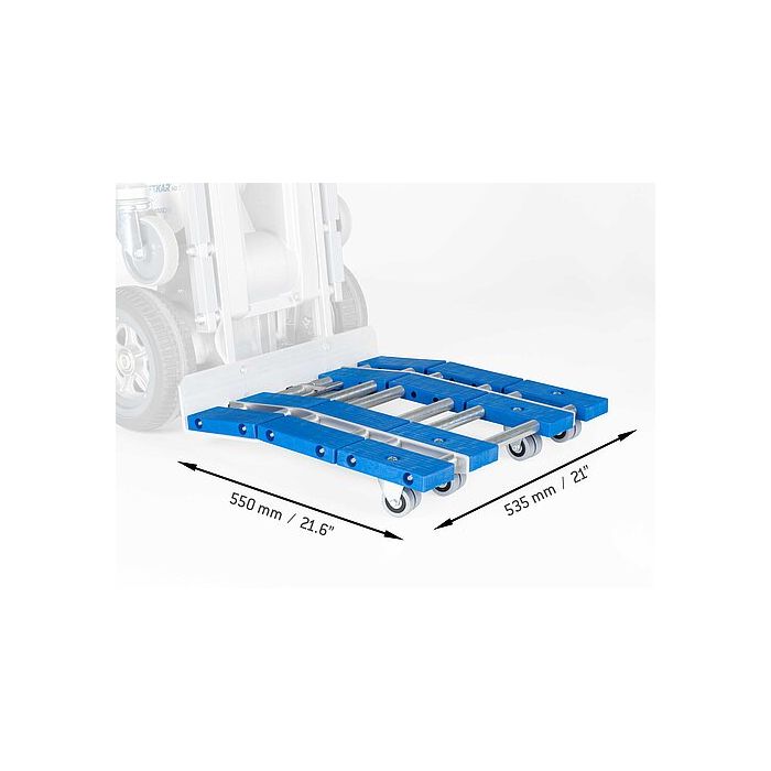 Fotbrett HD-330 | 535x550x88 mm | 4 svingbare hjul main product photo