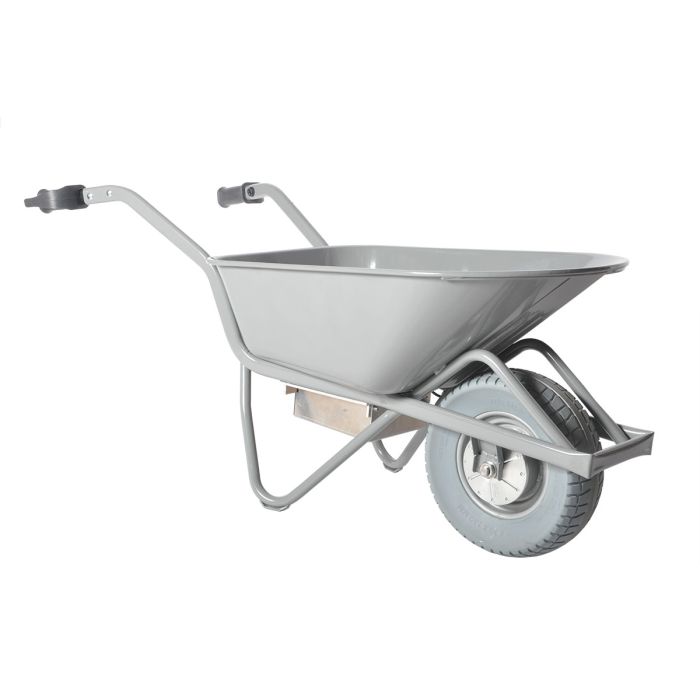Elektrisk trillebår 90L med punkteringsfritt hjul main product photo