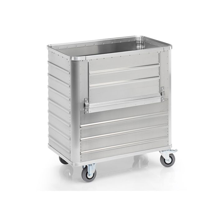 Transportvogn i aluminium | 930 x 530 x 985 | 250 kg | 125 mm hjul main product photo
