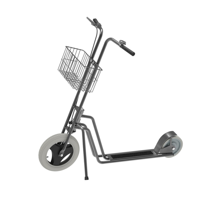Sparkesykkel med kurv main product photo