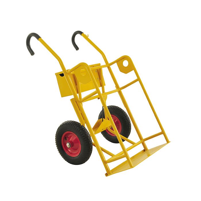 Gassflasketralle Stor | 250kg | Punkteringsfrie Hjul main product photo
