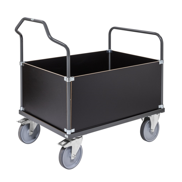 Ergonomisk plattformvogn | 4 vegger | 1090 x 700 | main product photo