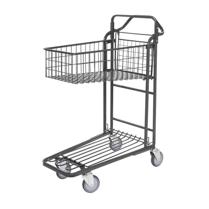 Butikk- og lagervogn m/kurv | Ergonomisk | 100 kg main product photo