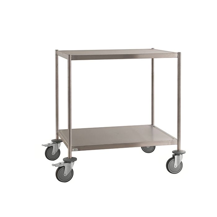 Trillebord, rustfritt og helsveiset | 825 x 575 x 900| 2 hyller main product photo