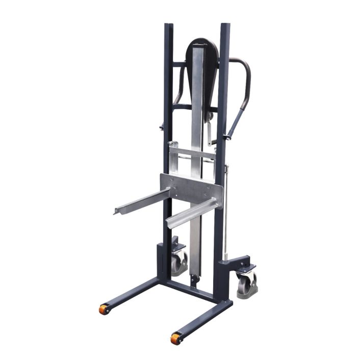 Løftevogn med gafler | Manuell | 250 kg | Grå | 160 mm hjul main product photo