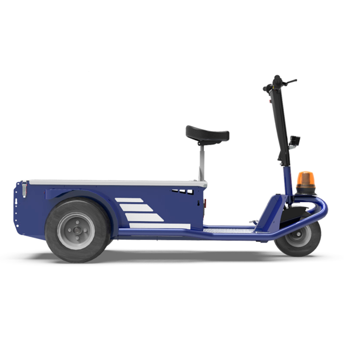 Elektrisk trekkvogn Zallys JACK L – kraftig modell med stor lasteplattform main product photo
