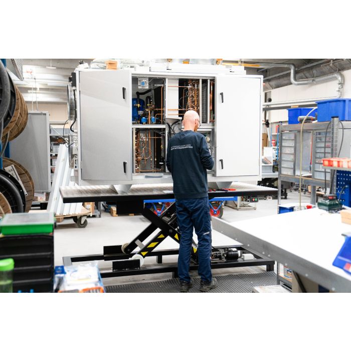 Mobilt og flyttbart Arbeidsbord PRO | El-hydraulisk | 2500x1200mm | 1200 kg main product photo