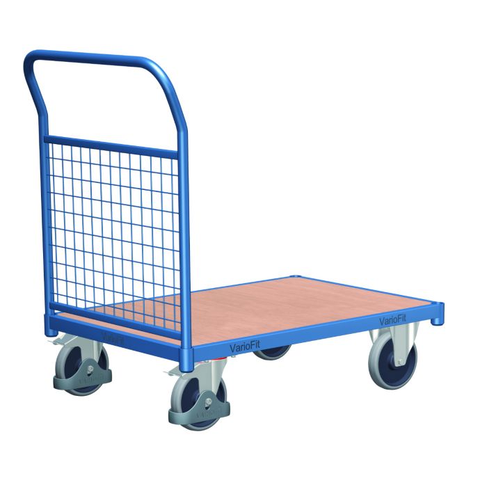 Plattformvogn med 1 gittervegg | 850 x 500 | 400kg main product photo