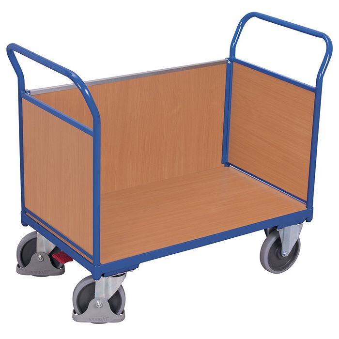 Plattformvogn | 3 tette sider | 1000 x 675 | 500 kg main product photo