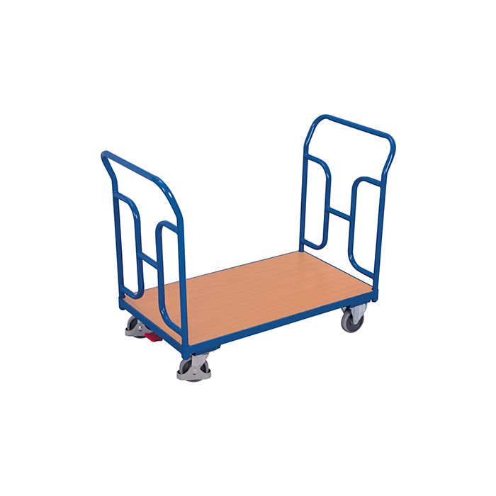 Plattformvogn med 2 gavler | 1000 x 600 | 250kg main product photo
