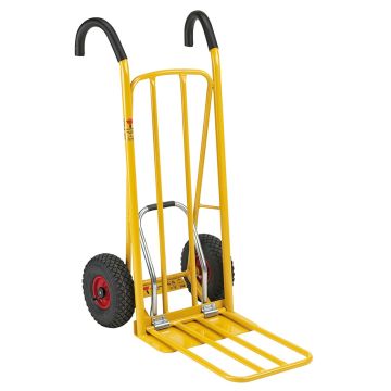 Sekketralle med tipphjelp | Ergonomisk | 250 kg