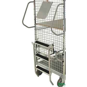 Modul 600 Trappestige – med håndtak, 130 kg kapasitet