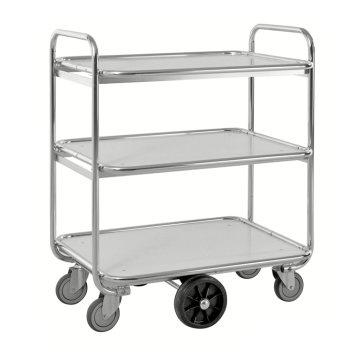 Plukkvogn med 3 hyller – 900 x 630 mm, 300 kg