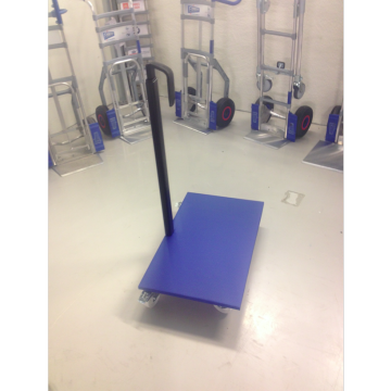 Bordtralle | 780x480mm | 100mm gummihjul m/brems | 300kg