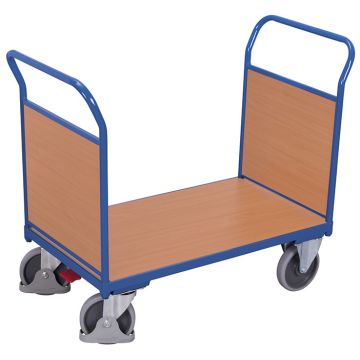Plattformvogn | 2 tette gavler | 1000 x 700 | 500 kg