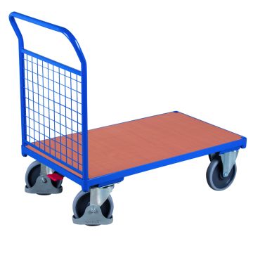 Plattformvogn med 1 gittergavl | 1000 x 600 | 500kg