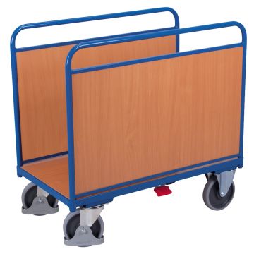 Plattformvogn med 2 sidevegger | 1060 x 540 | 500 kg