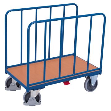Plattformvogn med 2 sprinkelvegger | 1060 x 540 | 500 kg