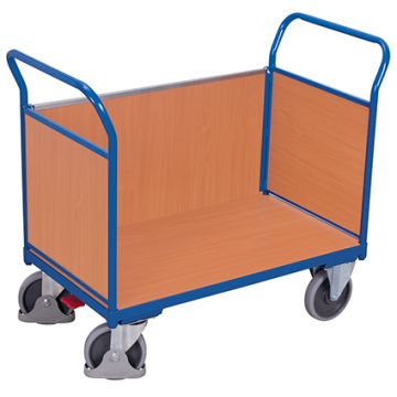 Plattformvogn | 3 tette sider | 1000 x 575 | 500 kg